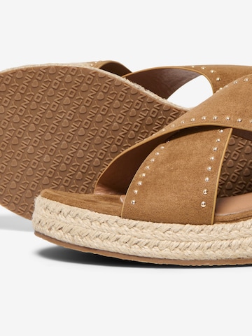 ONLY Sandals 'ONLMINERVA-4' in Brown