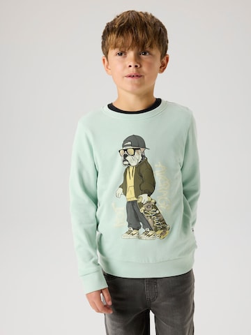 NAME IT - Sudadera en verde: frente