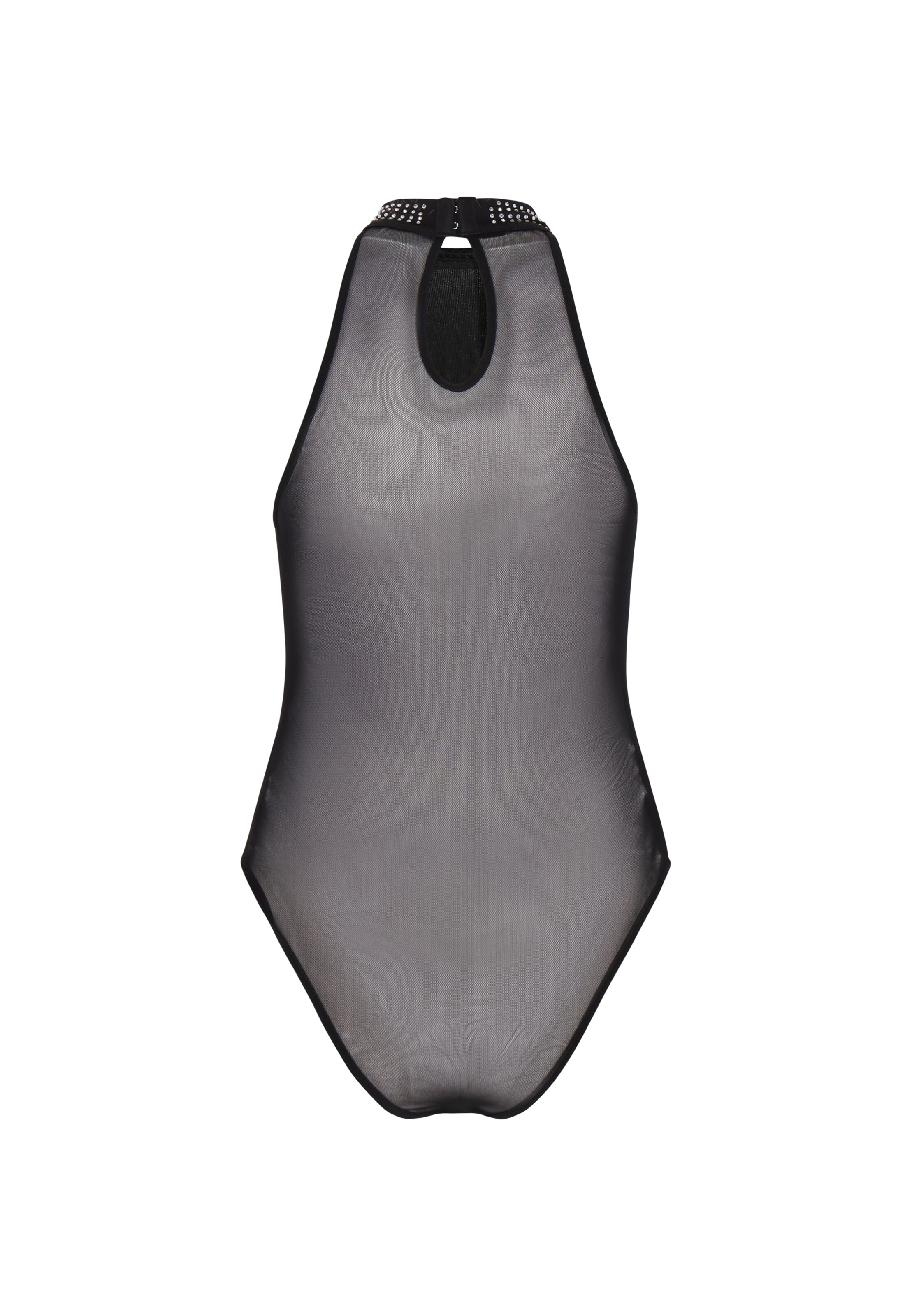 NAEMI Shirtbody 'Fashion Look' i sort