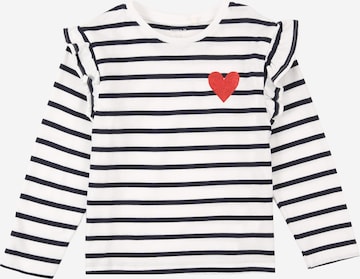 Tricou de la NAME IT pe alb: față