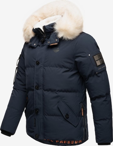 STONE HARBOUR Winter Jacket 'Halvaar' in Blue