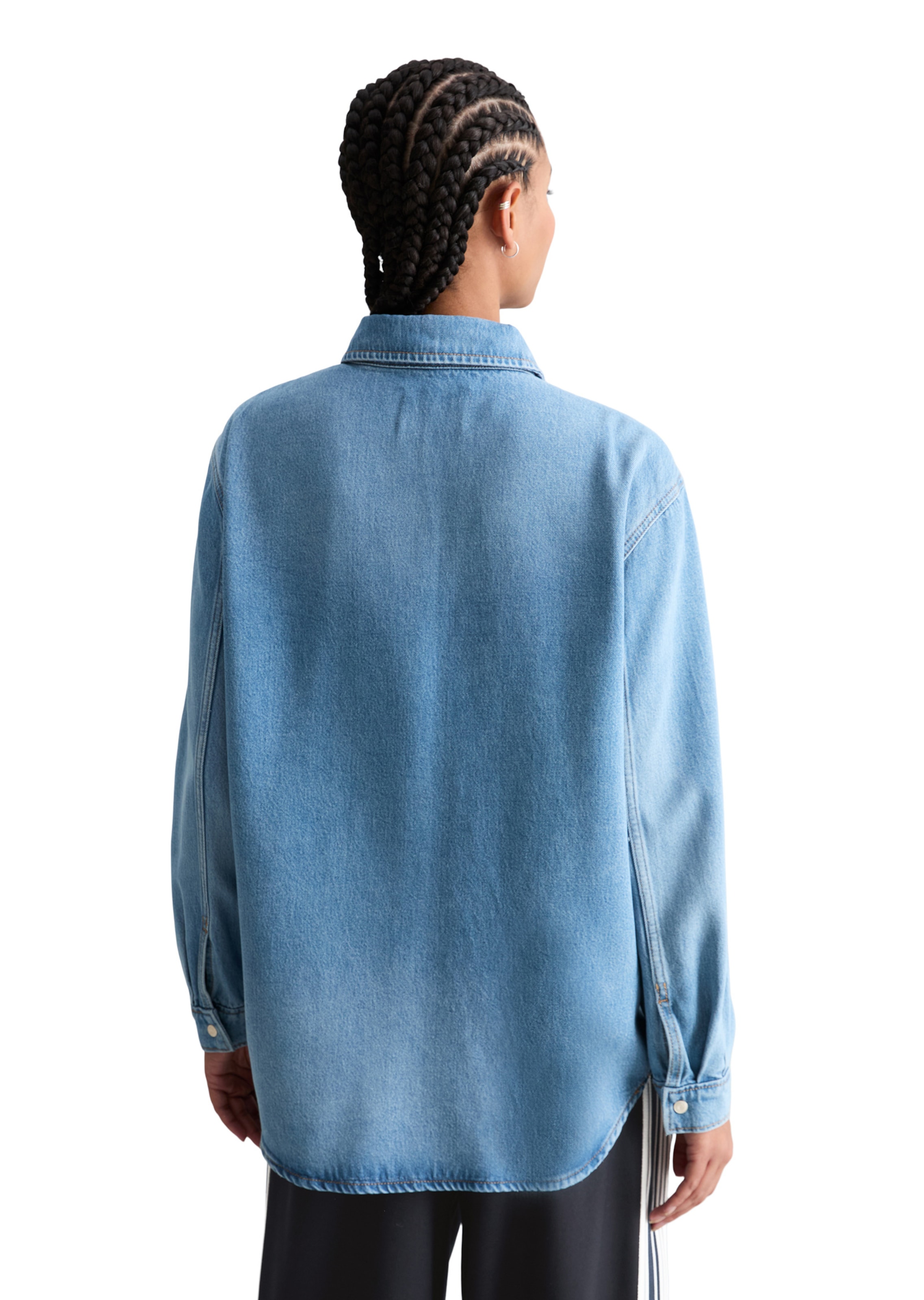 Marc O'Polo DENIM Jeansbluse in Blau