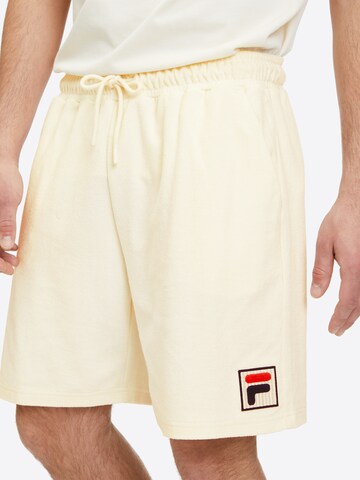 FILA Regular Trousers in White