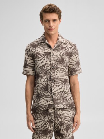 Coupe slim Chemise STRELLSON en marron