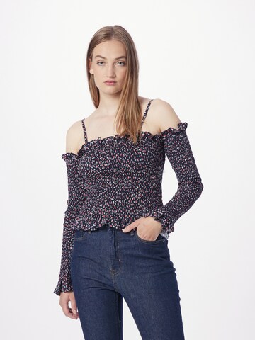 Polo Ralph Lauren Blouse 'KEZIA' in Blue: front