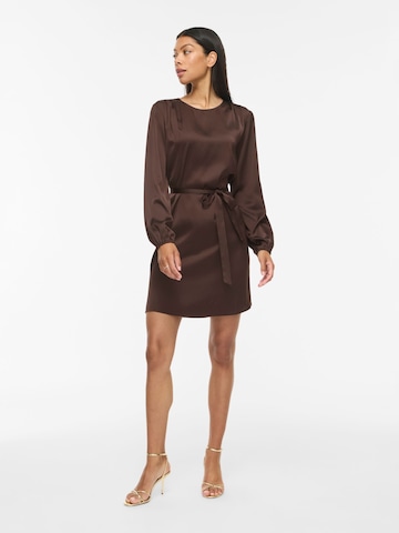 VILA Dress 'VIEnna' in Brown