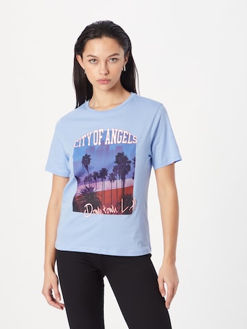 T-shirt 'Esummer' BOSS Orange en bleu : devant