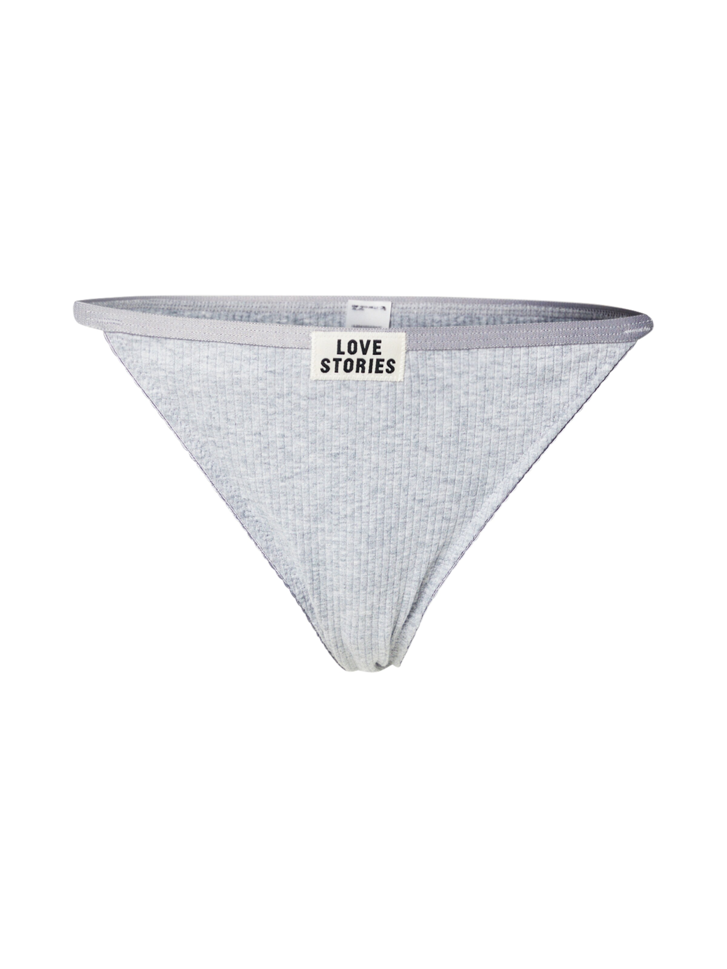 Slip 'Rosie' LOVE Stories en gris : devant