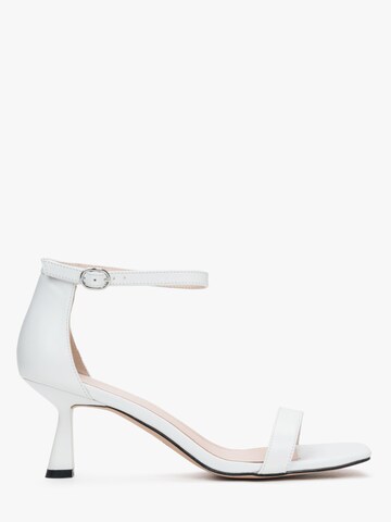 Sandales '289-7212' Estro en blanc : devant