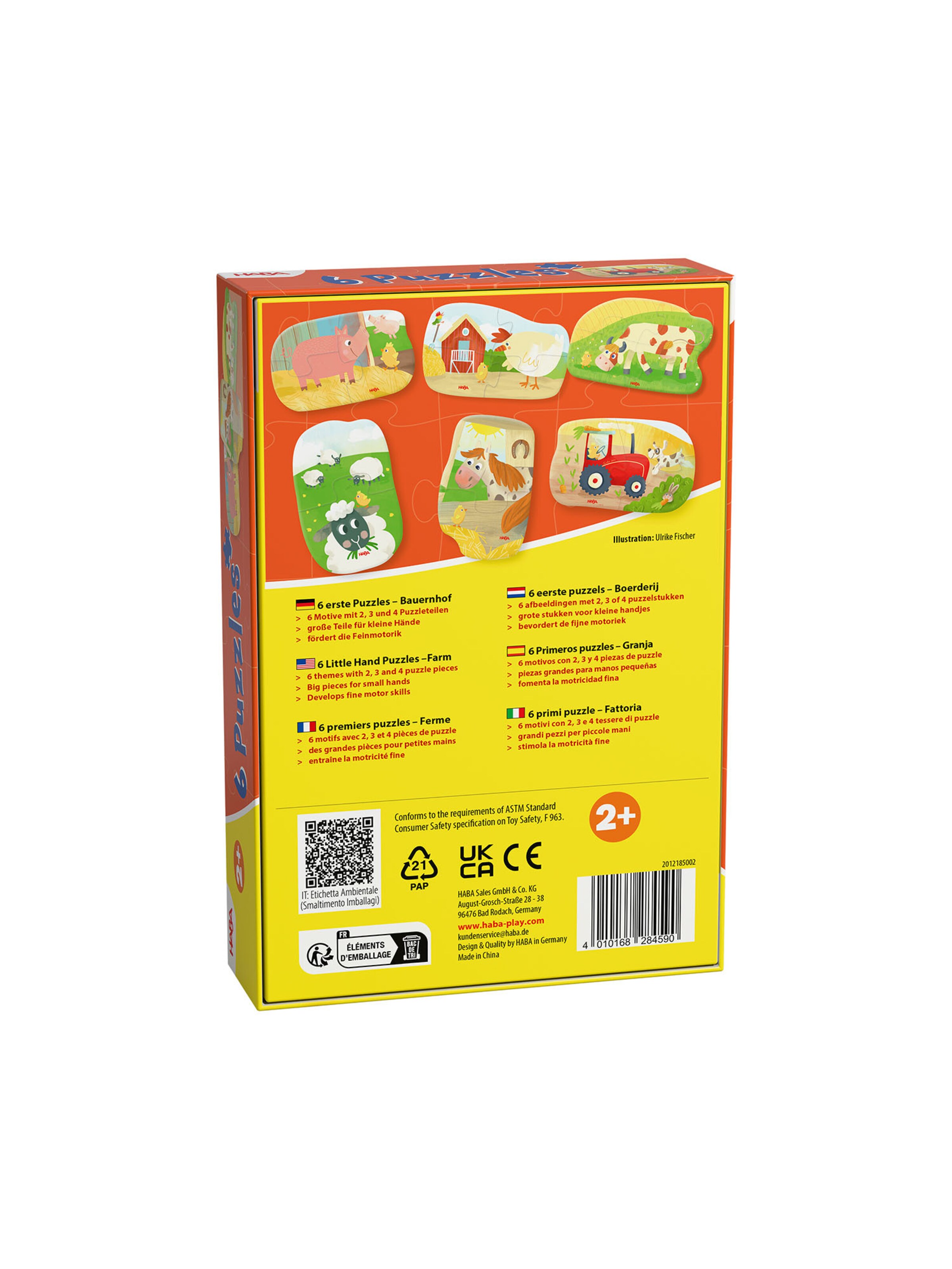 HABA Game ' Meine ersten Puzzle ' in Mixed colors