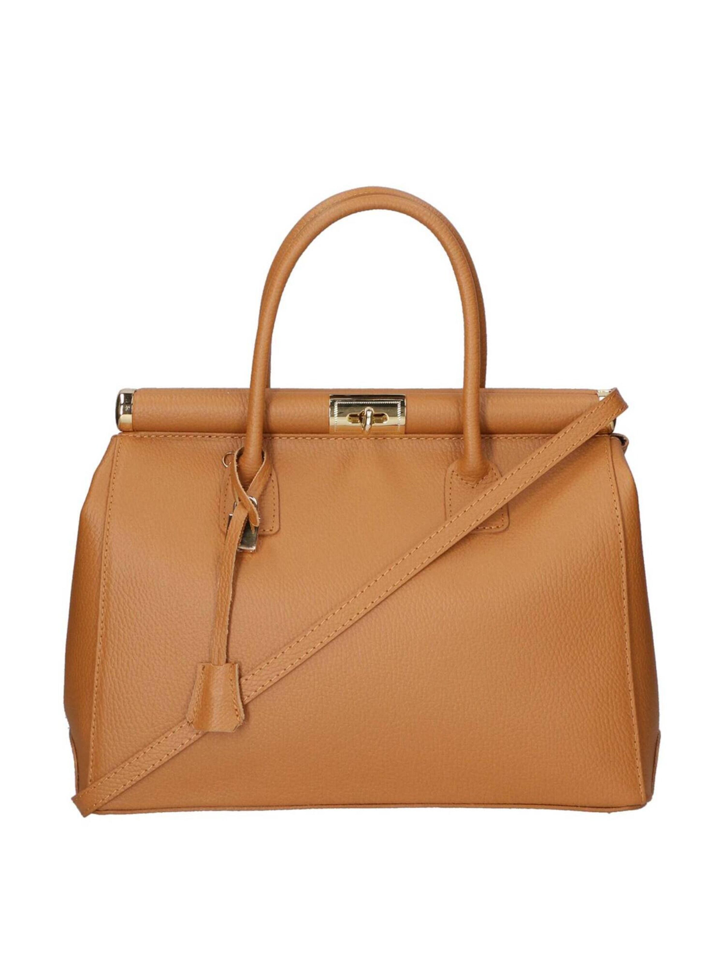 CHICCA BORSE Handtas in Bruin