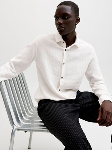 JACK & JONES Comfort fit Overhemd in Wit