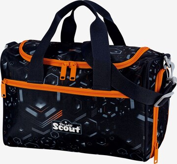 Sac SCOUT en noir : devant