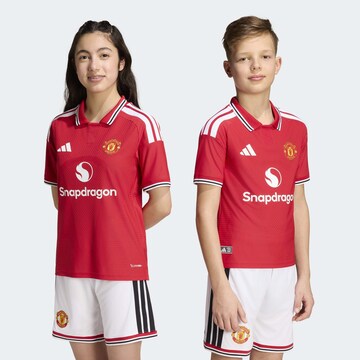 ADIDAS PERFORMANCE Functioneel shirt 'Manchester United 26/27 Authentic' in Rood: voorkant