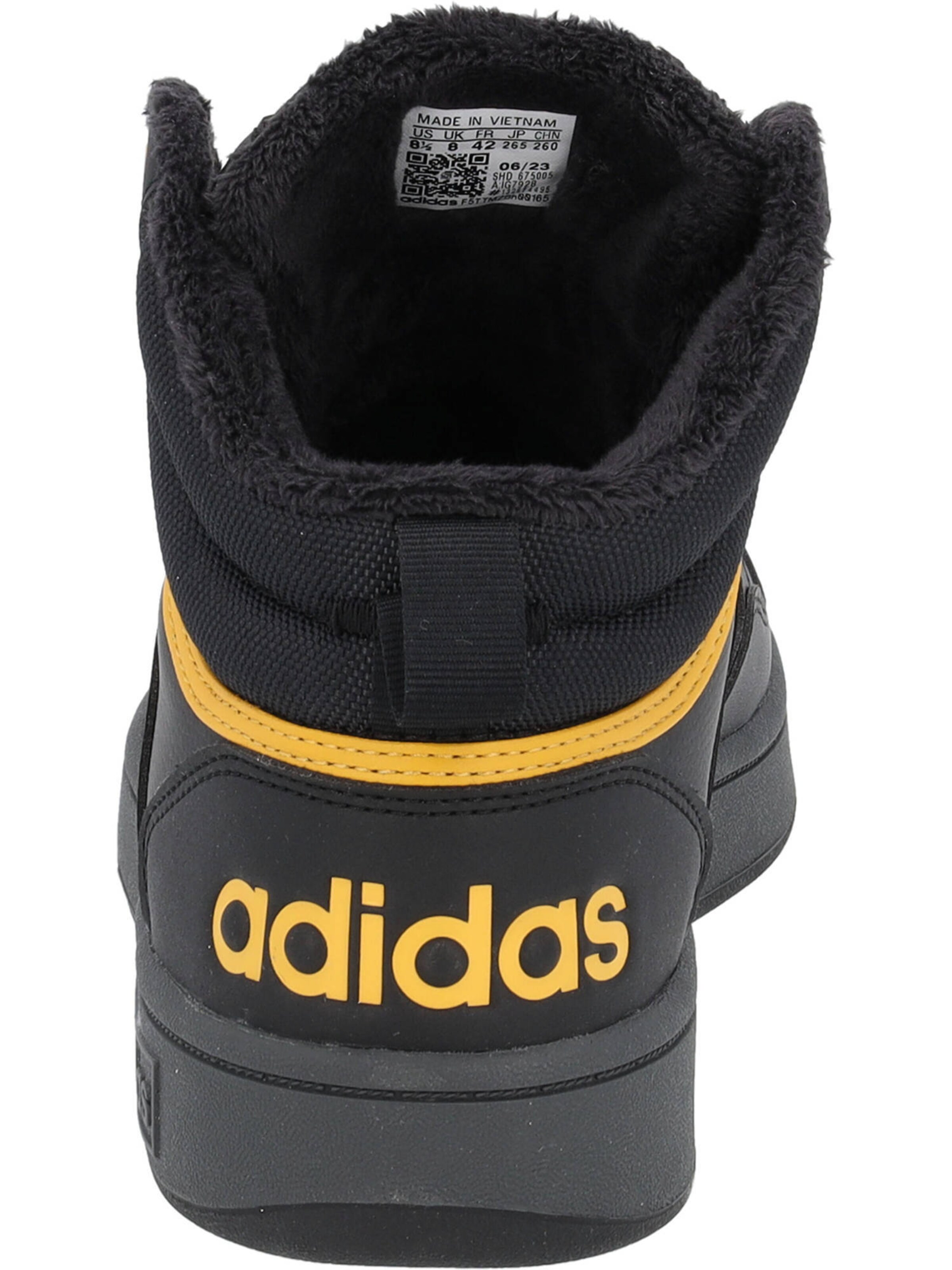 Baskets hautes 'Hoops 3.0' ADIDAS ORIGINALS en noir