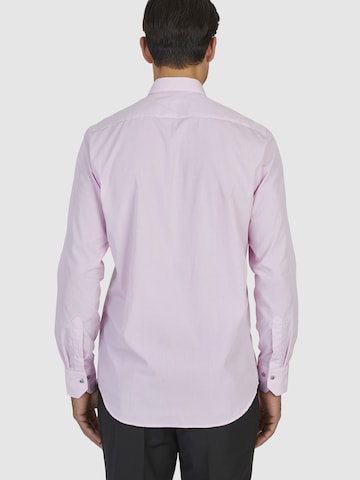 HECHTER PARIS Regular fit Business Shirt in Pink