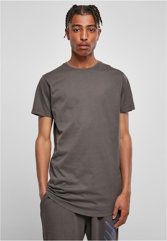 T-Shirt Urban Classics en gris : devant