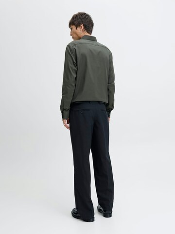JACK & JONES Comfort fit Button Up Shirt 'blaparker' in Green