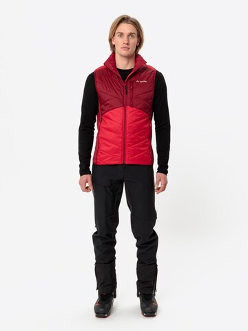 VAUDE Sports vest 'Sesvenna' in Red