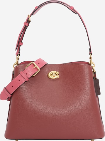 Sac bandoulière 'Willow' COACH en rouge