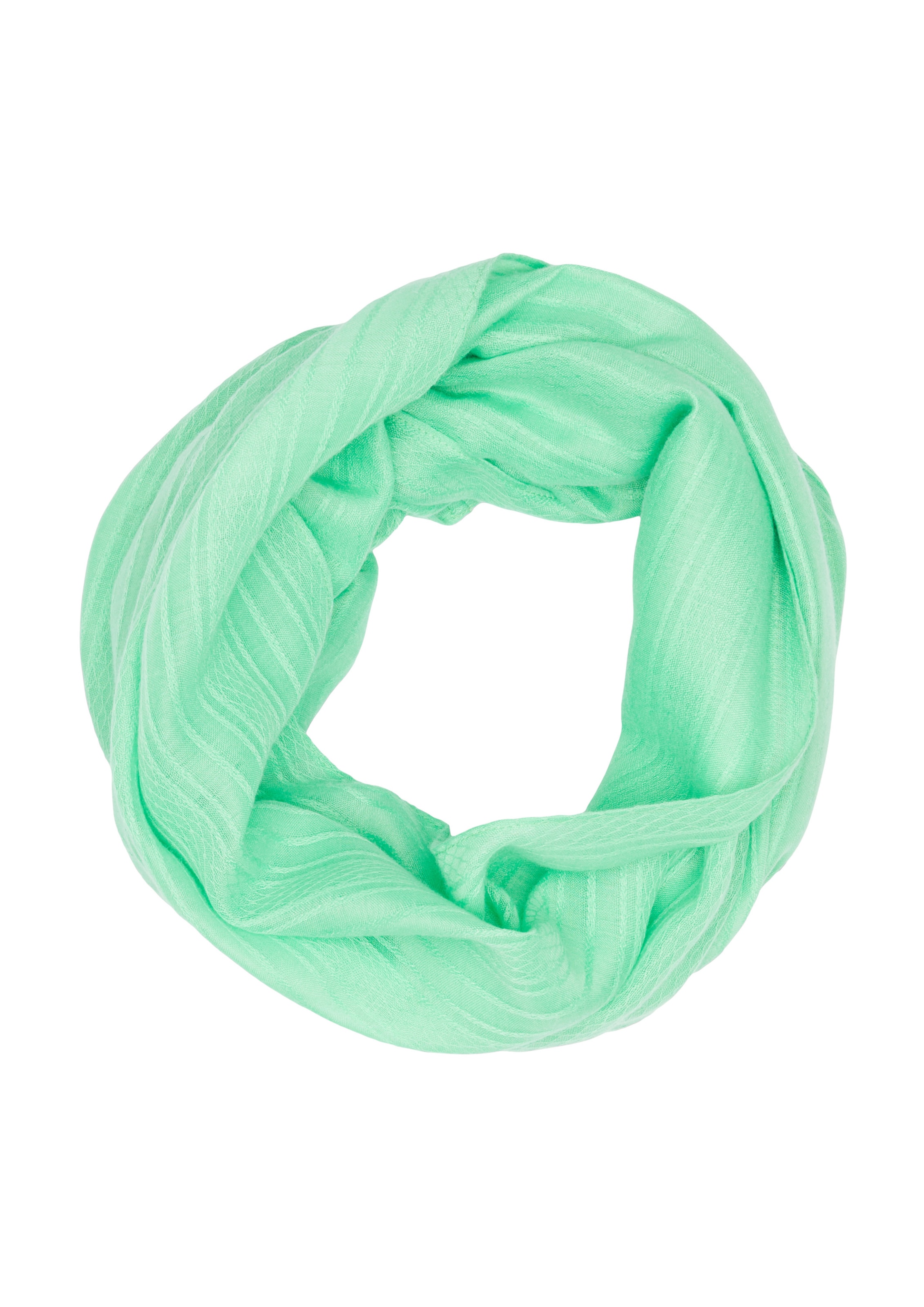 Écharpe tube s.Oliver en vert : devant