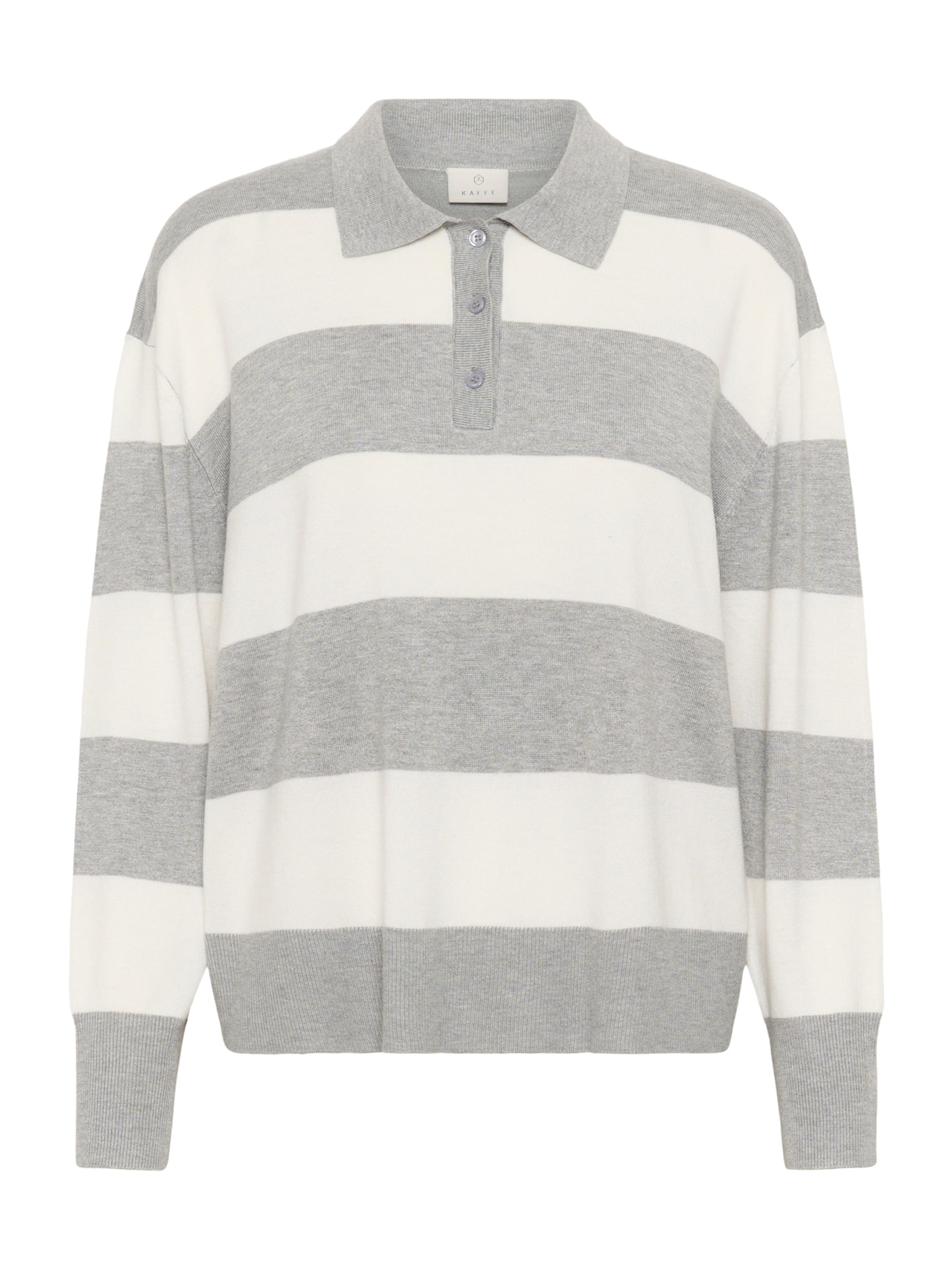 Kaffe - Pullover 'KALizza' em cinzento: frente