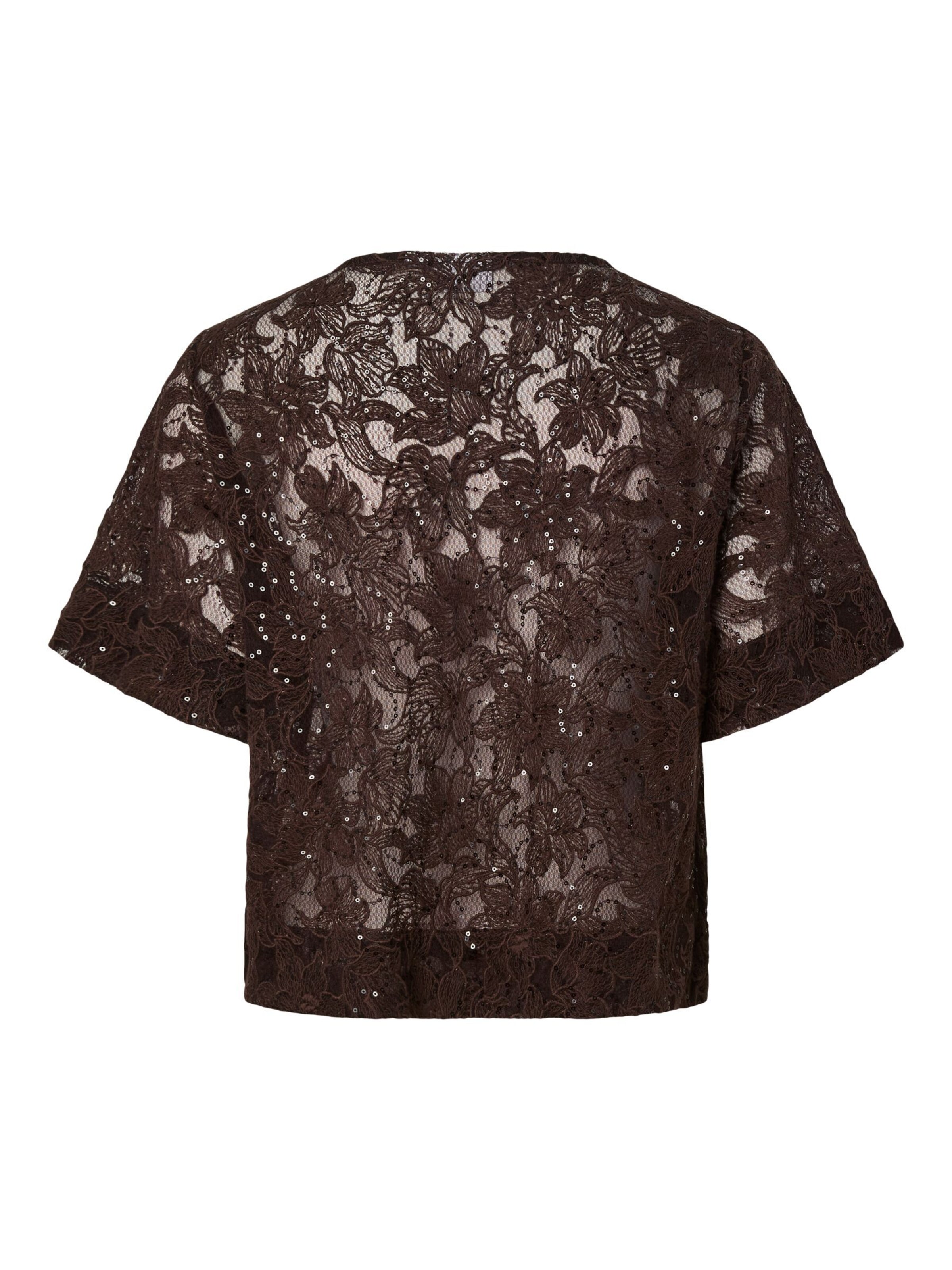 PIECES - Blusa 'PCLOUISE' en marrón