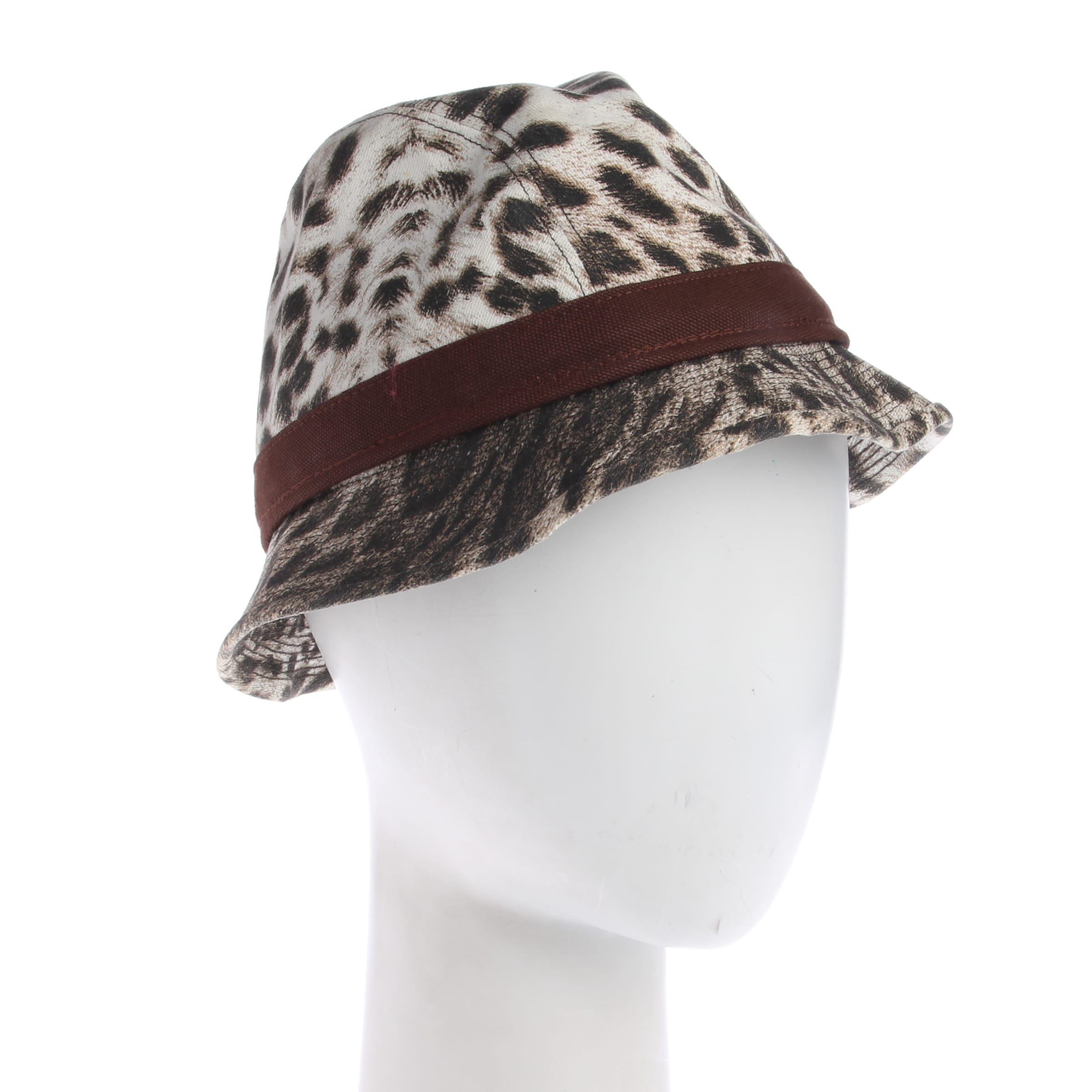 Just Cavalli Hat & Cap in XS-XL in Brown: front