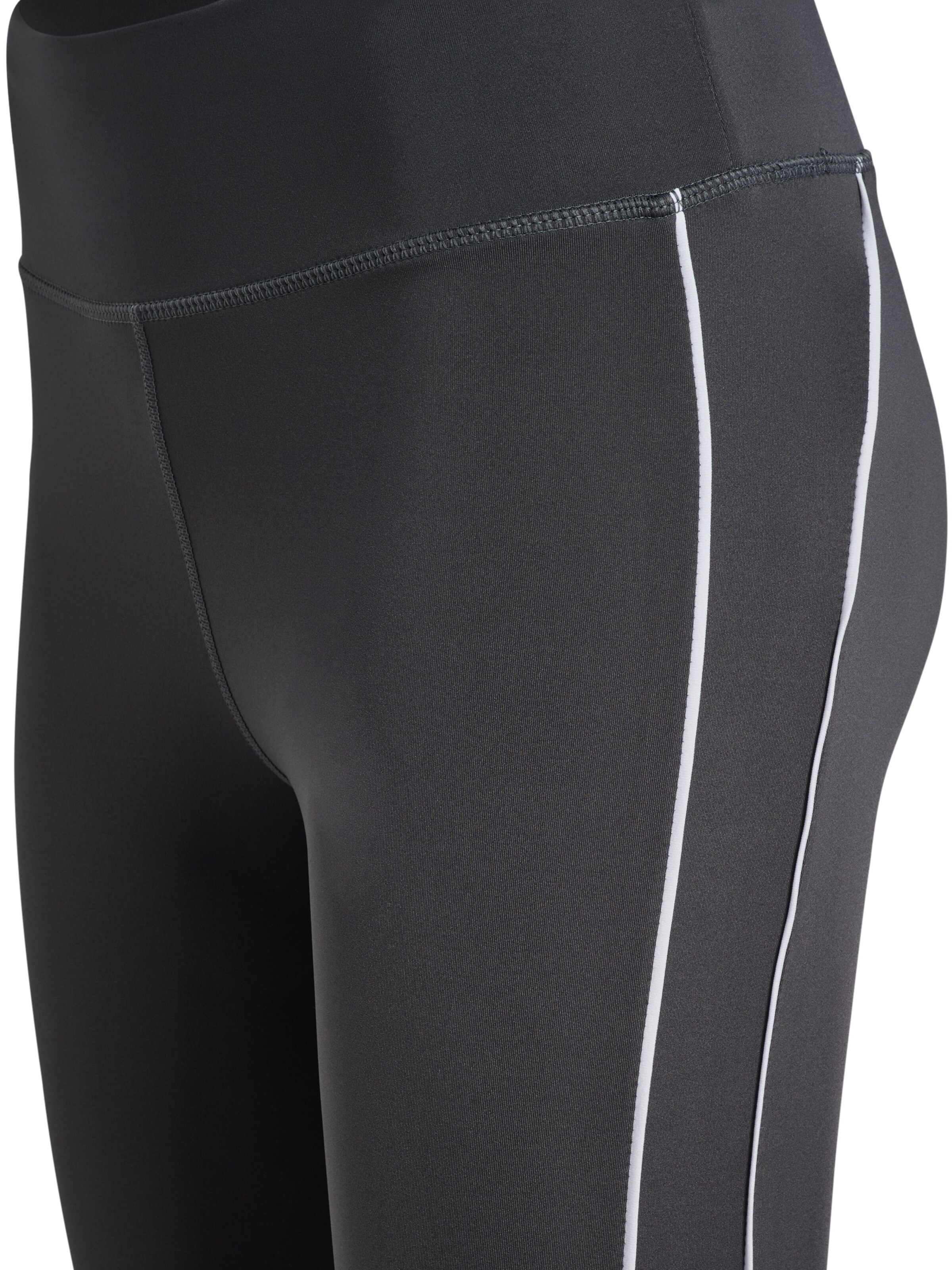 Hummel Skinny Workout Pants 'Pulse Piping' in Grey