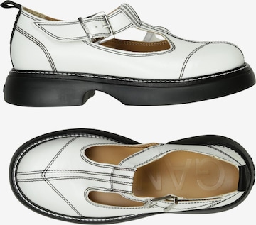 GANNI Halbschuh 38 in Weiß: Vorderseite