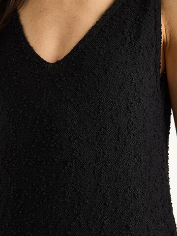 Bianco Lucci Strickkleid in Schwarz