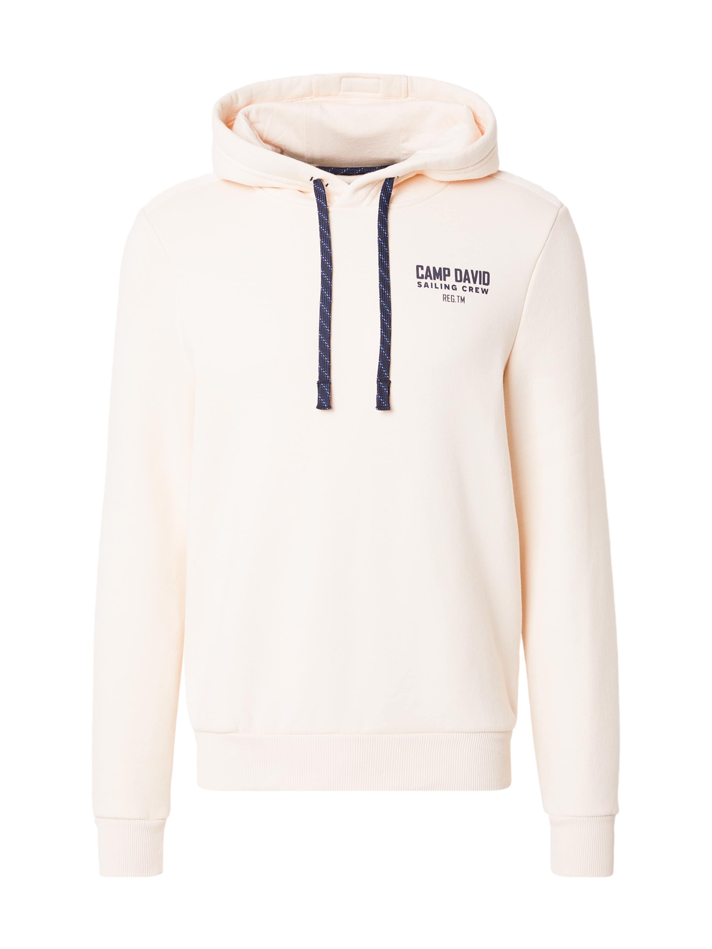 CAMP DAVID - Sudadera en beige: frente
