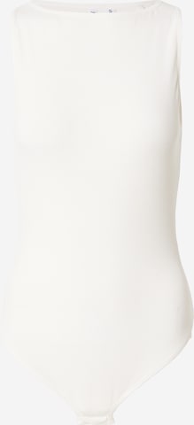 GUESS - Camisa body 'PENELOPE' em branco: frente