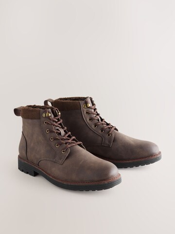 Bottines à lacets Next en marron