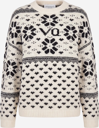 VERSTIQUE Pullover in XS in schwarz / weiß, Produktansicht