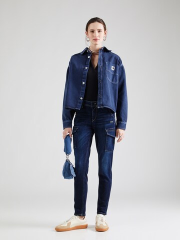 Gang Slim fit Cargo jeans '94Amelie' in Blue