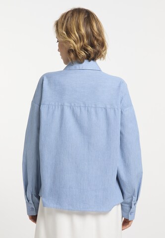 usha BLUE LABEL Blouse in Blue