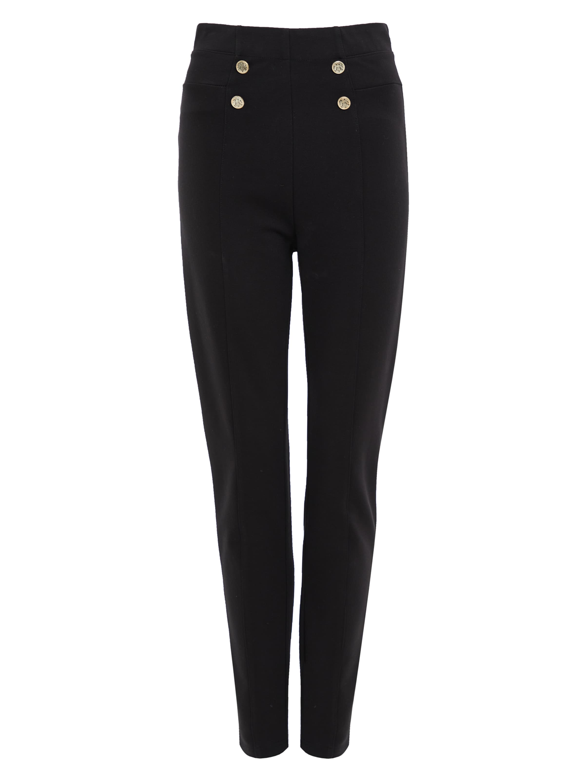 Threadbare Slim fit Pants 'William' in Black: front