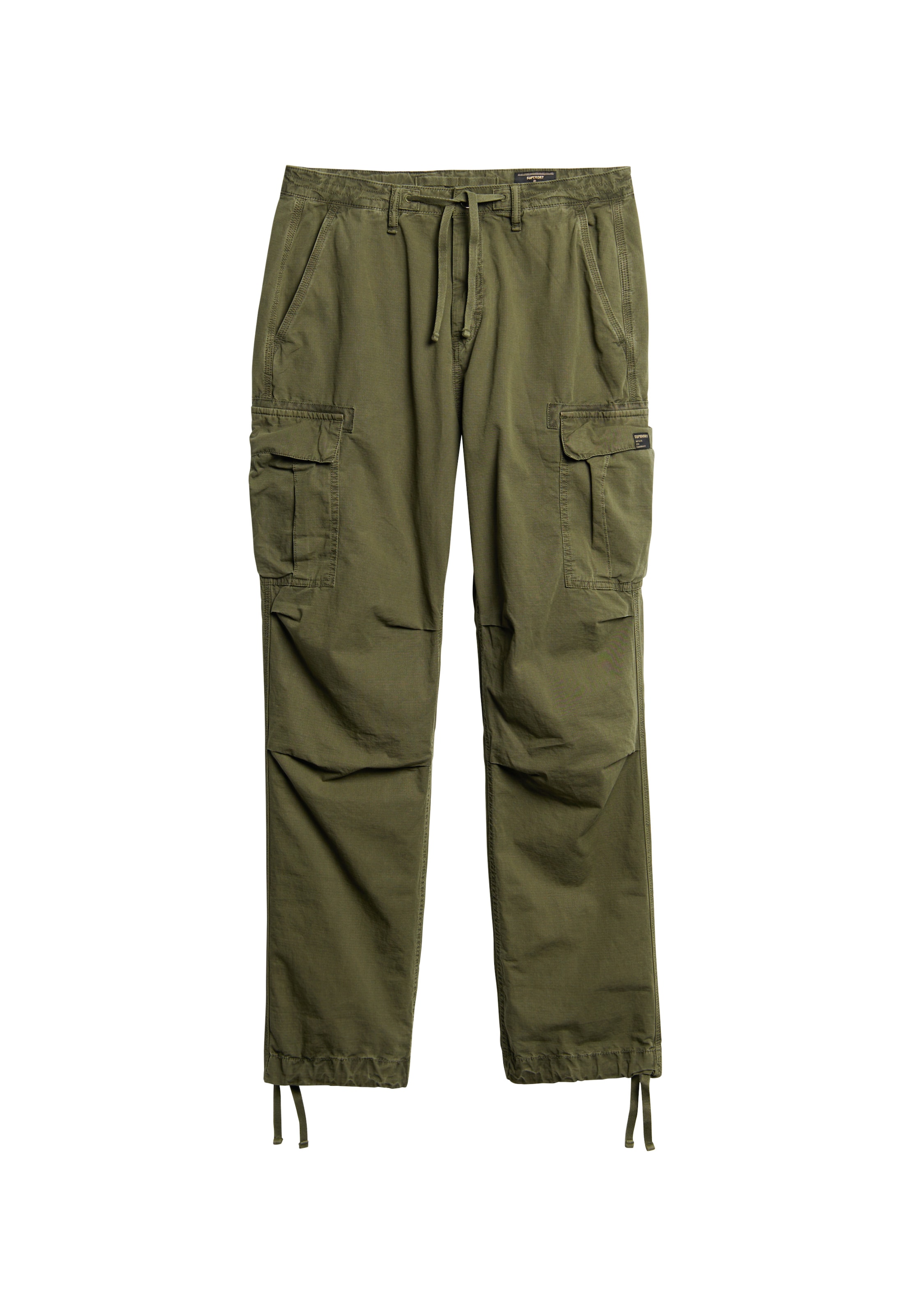 Pantalon cargo Superdry en vert : devant
