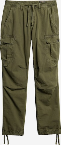 Pantalon cargo Superdry en vert : devant