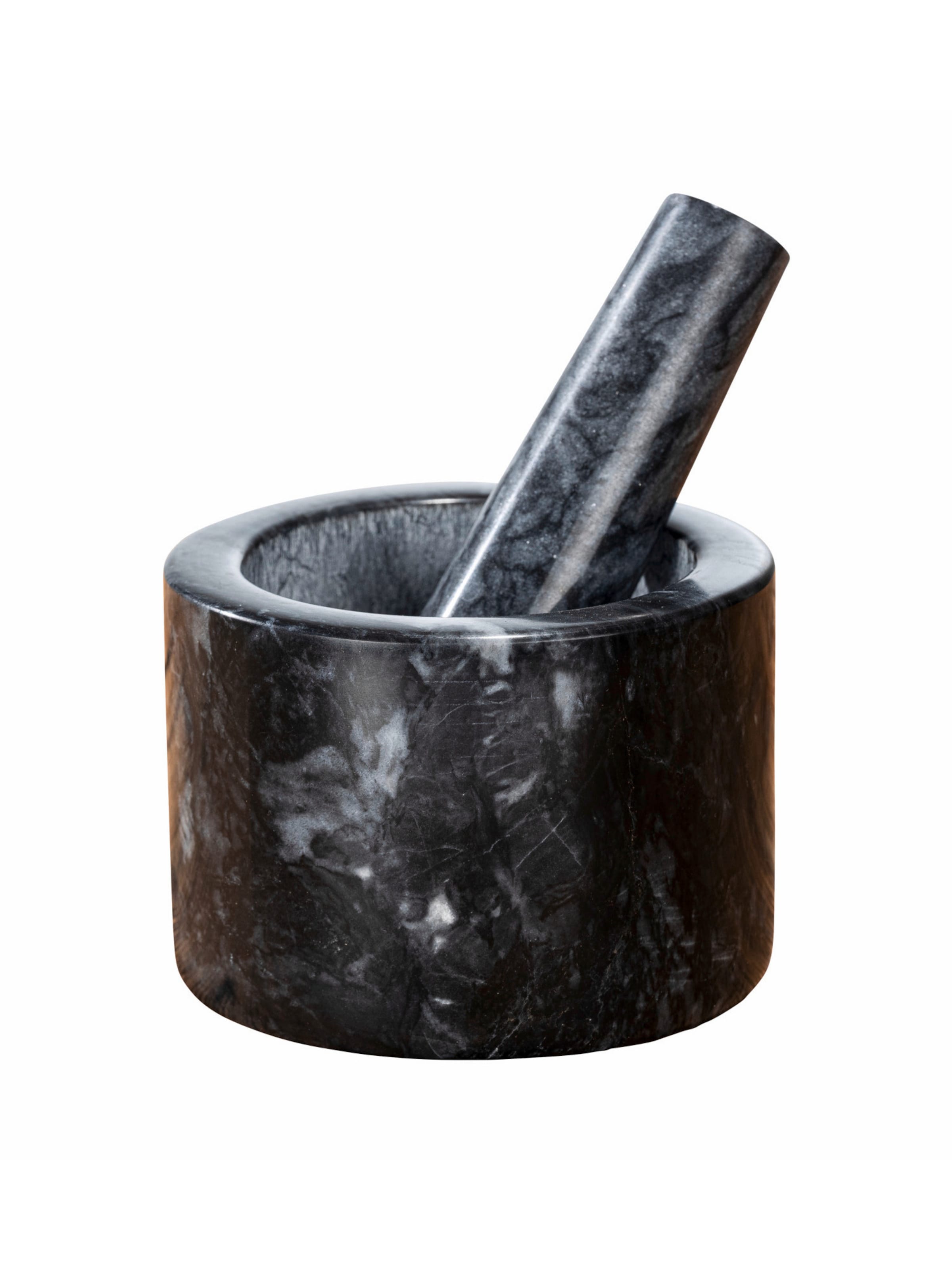 Wenko Mörser in Schwarz: Vorderseite