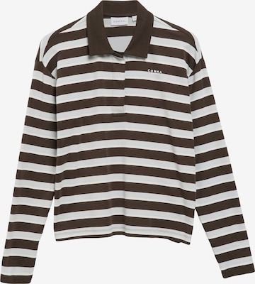 T-shirt COMMA en marron : devant