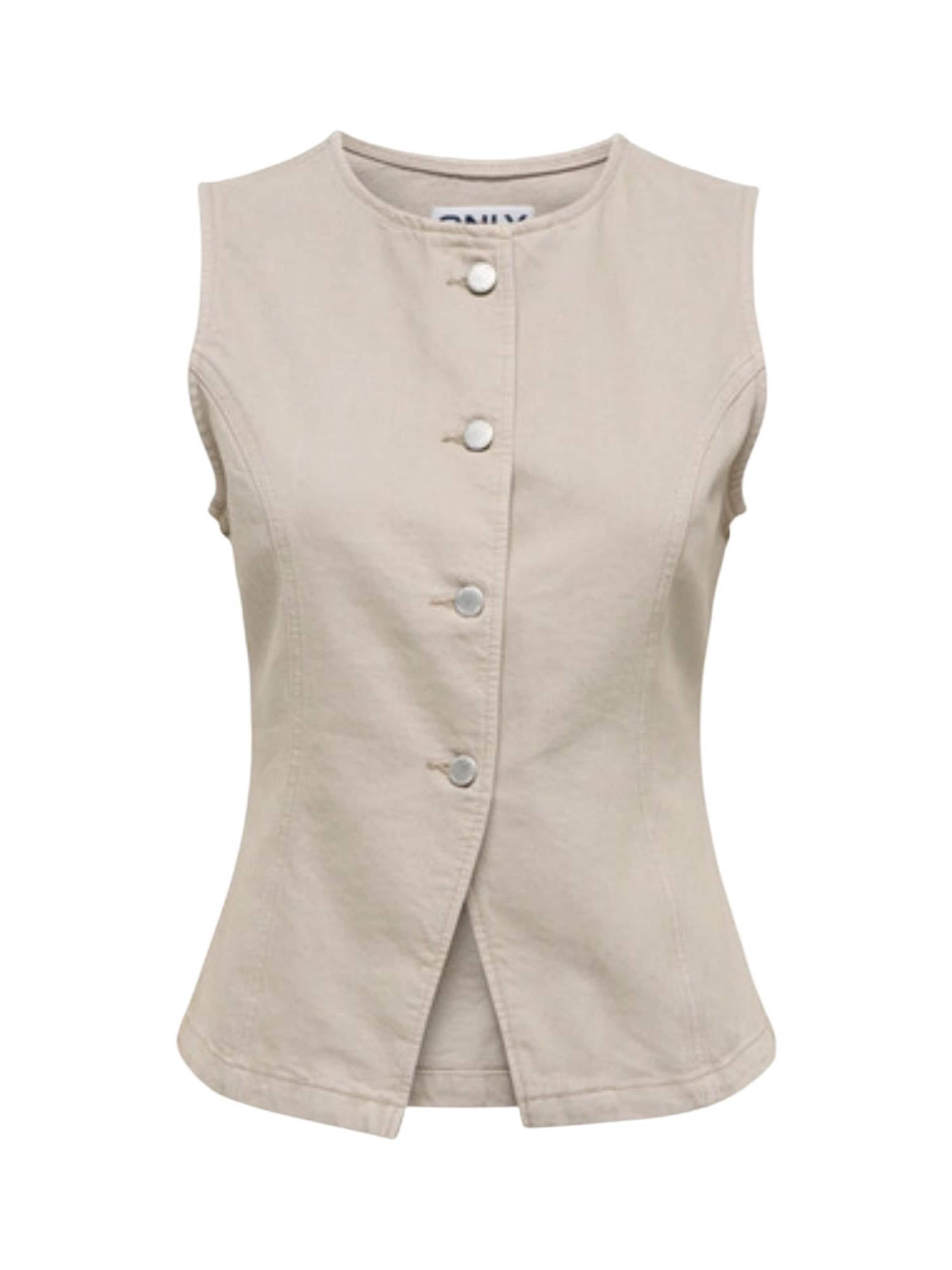 Gilet 'Onleverly S/L Cc Pnt 15364370' di ONLY in beige: frontale
