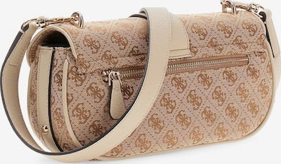 One Size dydžio Rankinė su ilgu dirželiu 'Guess Sac Bandoulière Jessa Girlfriend Sat Latte Logo JG836220' iš GUESS, spalva – ruda, Prekių apžvalga