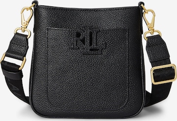 Sac à bandoulière Lauren Ralph Lauren en noir : devant