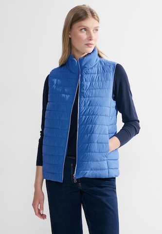 CECIL Vest in Blue: front