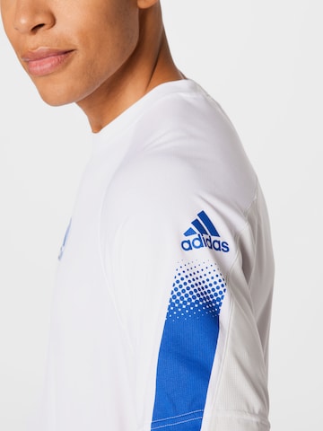 T-Shirt fonctionnel 'Seaso' ADIDAS SPORTSWEAR en blanc