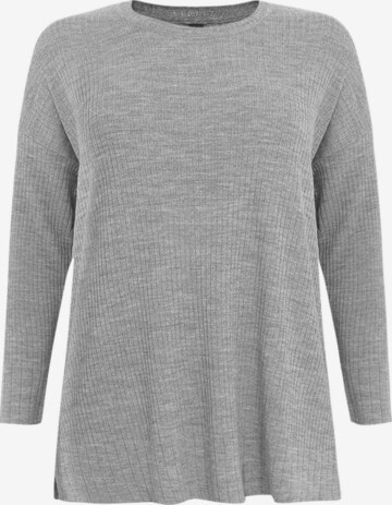 Pull-over 'Lounge' Yoek en gris : devant