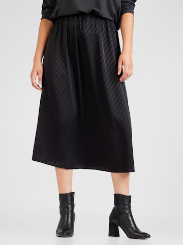 ONLY Carmakoma Rok 'SALLIE' in Zwart: voorkant