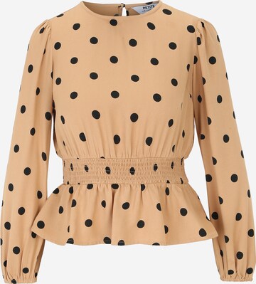 Chemisier Dorothy Perkins Petite en beige : devant